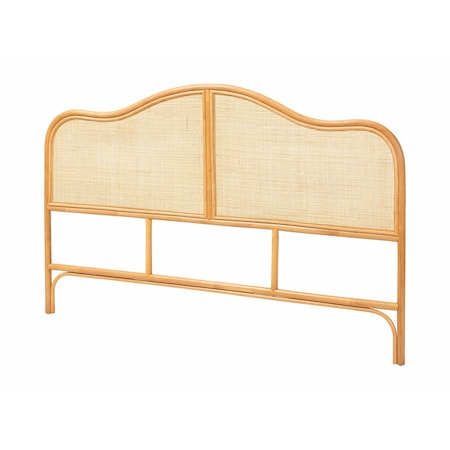 Bali & Pari Adelita Natural Rattan Standalone Headboard 262-14381-ZORO
