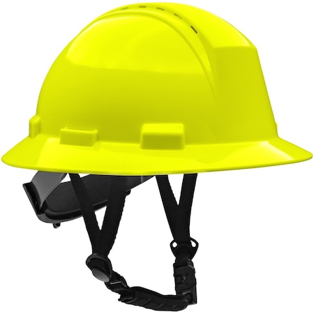 Pip HardHat, FullBrim, Kilimanjaro, FluorYlw 280-HP642RV-CH-44