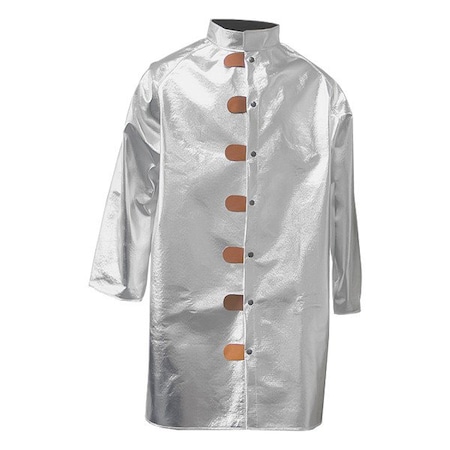 Mechanix Wear Aluminized Coat, S, 19 oz Snap Closure 602-ACK-S