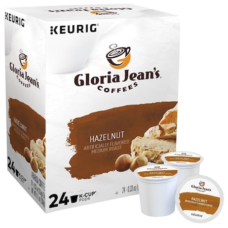 Keurig Green Mountain KEURIG K-Cup Pod, Hazelnut Flavor, Yes Caffeine, Medium Roast Box 5000330068