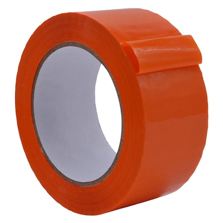 Wod Tape CSTC20WBA Carton Sealing Packaging Tape 2 Mil Acrylic Adhesive Orange: 1.5 in. x 110 yds, 48PK WOD CSTC20WBA-01500-48-110-ORA