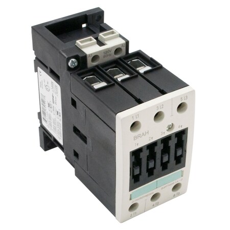 Brah Electric , Replacement 32A 600V 3P with 120VAC Closing Coil for Sirius Contactor 3RT1034-1AK61 B3RT1034-1AK61