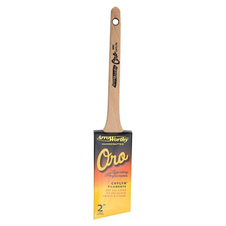 Defenseguard Oro 2 in. Angle Chylyn Paint Brush DE1676075