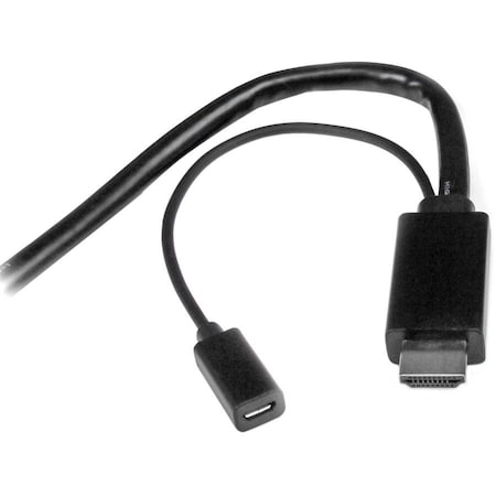 Startech.Com 6 FT DP MINI DP OR HDMI TO HDMI ADAPTER DPMDPHD2HD