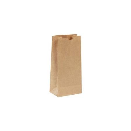 Bubblefast 400-5 1/4 x 3 7/16 x 10 15/16'' Kraft Hardware Bags, 400PK BFBGH124K