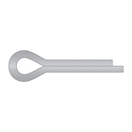 Huyett Cotter Pin, 300 Stainless Steel, 0.125 in Dia x 4.000 in Effective Length CPS-125-4000/D