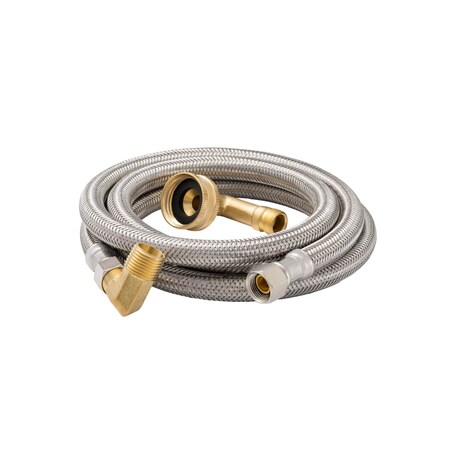 Proline Series Dishwasher Connector, Ss 3/8Od x 3/8Od x 72 PK6 496-203