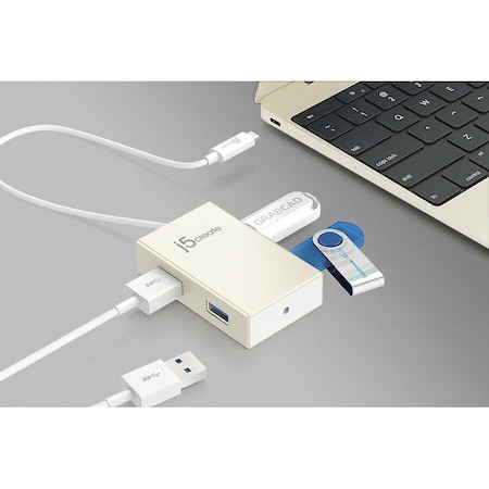 J5 Create USB-C 4-PORT HUB JCH343