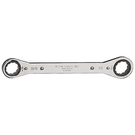 Klein Tools Ratcheting Box Wrench 13/16 x 7/8-Inch 68206