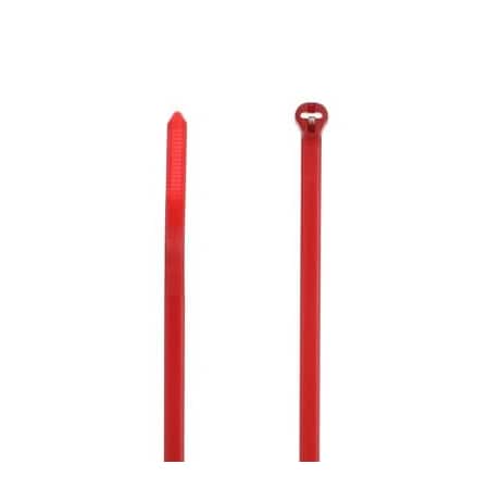 Abb CABLE TIE 50LB 7IN RED NYLON, 1000PK TY25M-2