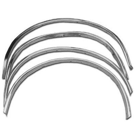 Geared2Golf 4 Piece Wheel Opening Molding Set for 1968 Camaro GE1847092