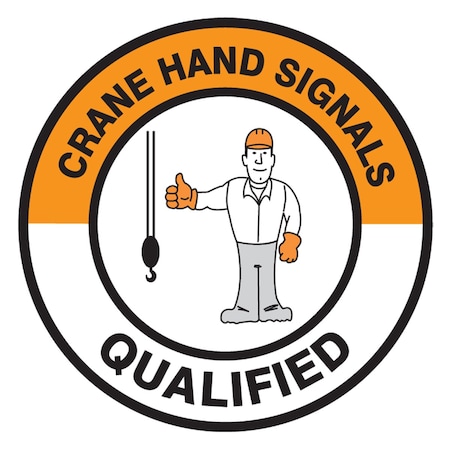 Accuform Hard Hat Sticker LHTL343