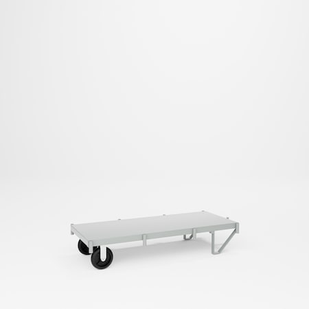 Pucel Semi-Live Platform Truck, 60 in W x 24 in D x 12 in H, Gray SLPT-2460