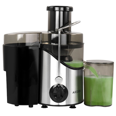 Aicook Centrifugal Self Cleaning Juicer and Juice Extractor in Silver AMR526