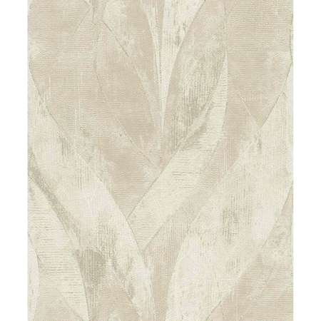 Advantage Blake Light Grey Leaf Wallpaper 4096-520033