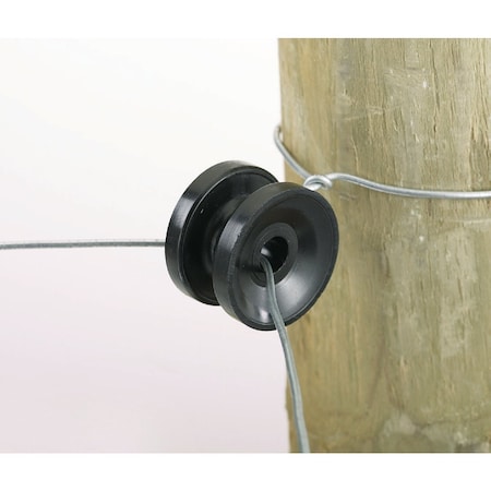 Dare Products Corner & End Black Polymer Electric Fence Insulator, 10PK 1752-10