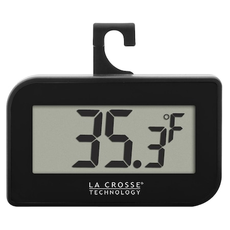 La Crosse Technology Digital Thermometer, Black LA326395