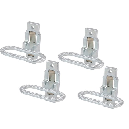 Mytee Products Galvanized Steel Trailer Folding Step Safety Fold Down Grab/Step Flip Up, 4PK FS-Steelx4