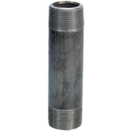 Anvil 8700136909 .25 x 2.5 in. Steel Pipe Fitting Black Nipple 421347