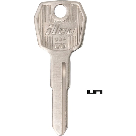 Ilco 1519 KOMATSU / MITSUBISHI Forklift Key Blank, 10PK IAA00016832