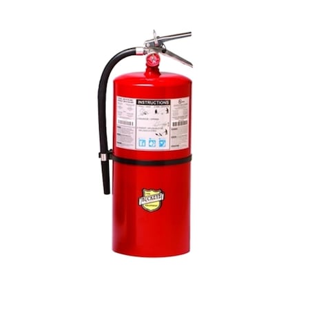 Buckeye 20 lbs ABC Multipurpose Dry Chemical Hand Held Fire Extinguisher with Wall Mount BE-12120