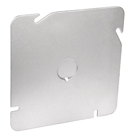 Southwire Square Steel 4-11/16 in. H Flat Box Cover 72C6-UPC