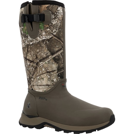 Rocky Men's Pull On Boot, 11 W, 14 in H, Realtree Apx RKS0659