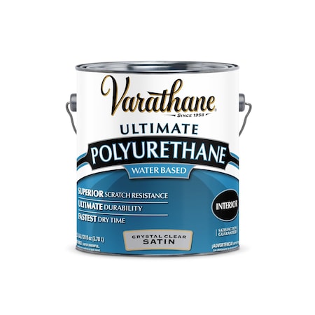 Varathane Polyurethane, Clear, Gloss, 1 gal. 200031