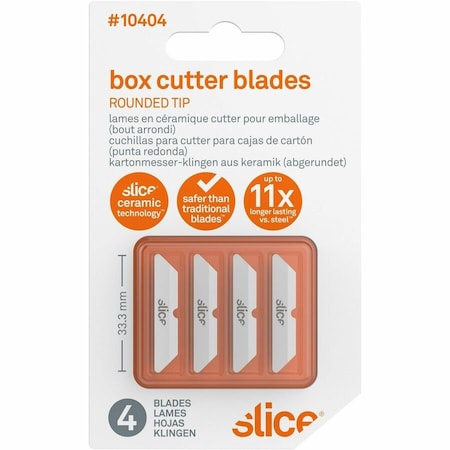 Slice 2-Point Safety Blade, W, PK4 10404GR