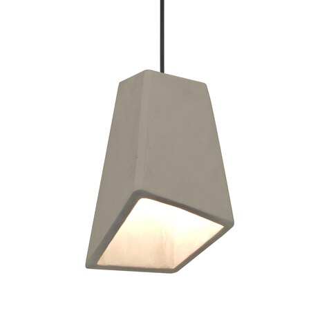 Besa Lighting Besa Skip Pendant, Tan, Black Finish, 1x 9W LED 1XT-SKIPTN-LED-BK
