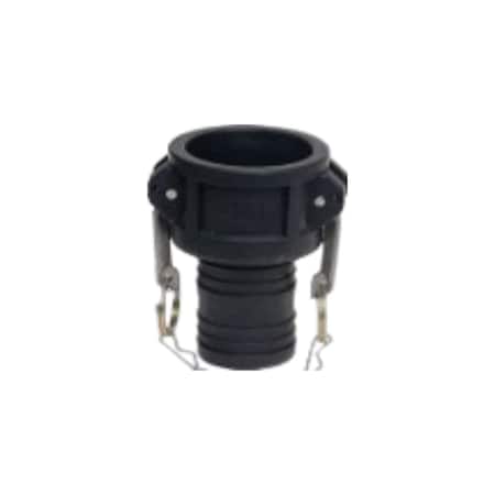 Jason Industrial 2 C POLYPROPYLENE COUPLER X SHANK, TYPE C POLYPROPYLENE COUPLER X SHANK C200P