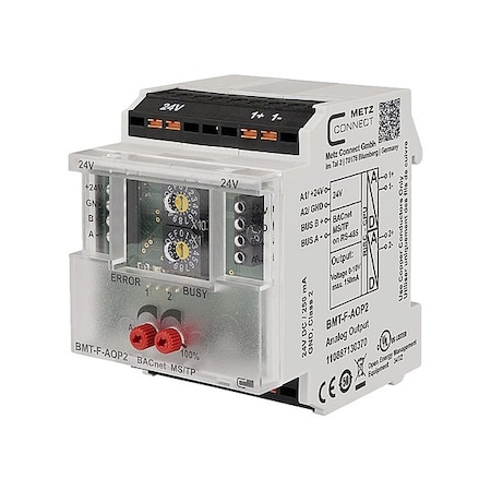 Metz Connect MS/TP Module, 24V AC/DC, 2 Outputs 110887130370
