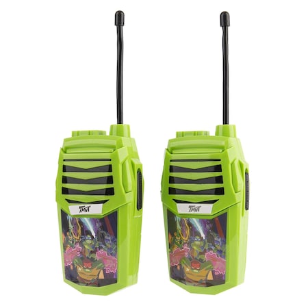 Rise Of The Teenage Mutant Ninja Turtles 2 Piece Walkie Talkie Set with Built-in Flashlight WT3-01265