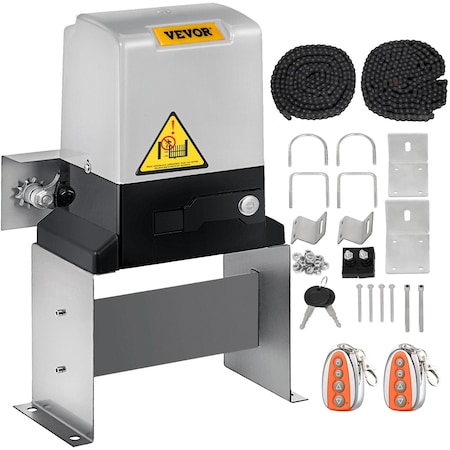 Vevor Newest Sliding Gate Opener Electric Operator 1400lbs With Remote Controls SGO-8806