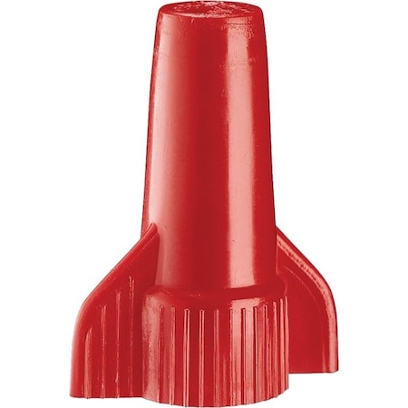 Gardner Bender WingGard 86 Wire Connector, 22 to 6 AWG Wire, Steel Contact, Polypropylene Housing Material, Red 10-086