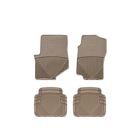 Weathertech Tan, Front and Rear All Weather Floor Mats W32TN-W50TN