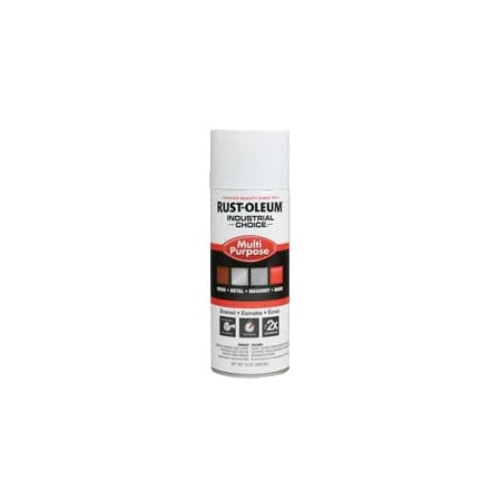 Rust-Oleum Spray Paint, White, Gloss, Solvent, 12 oz 1692830V