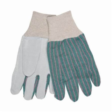 Mcr Safety Economy Grade General Purpose Gloves, Leather Palm, Small 1042