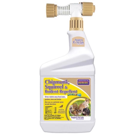 Bonide Repels-All Animal Repellent Liquid For Chipmunks and Squirrels 32 oz 868