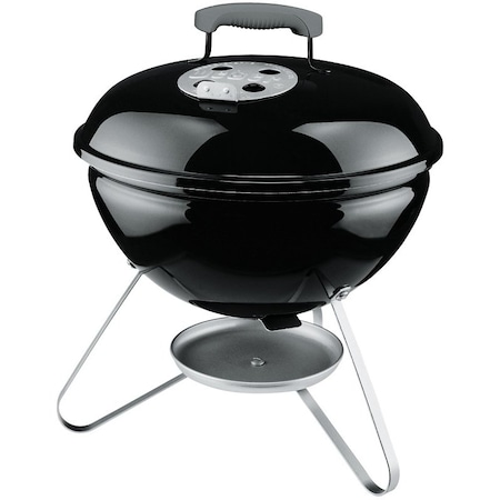 Weber Smokey Joe Charcoal Grill, 147 sqin Primary Cooking Surface, Black 10020
