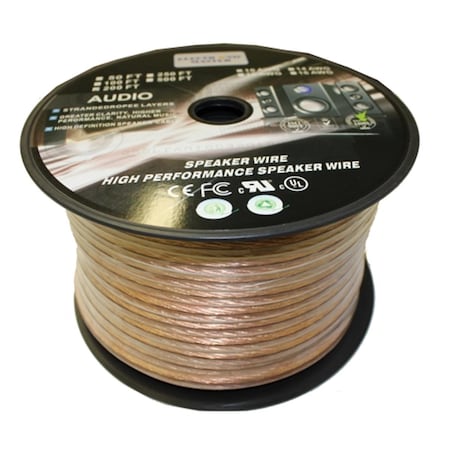 Dynamicfunction 100 Ft x 8 AWG Speaker Wire 7.0mmx2 DY3544582