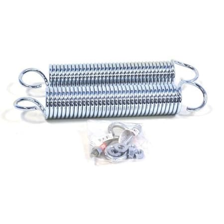 Warn Snow Plow Trip Spring For Warn Plow Blade; 2 Heavy Duty Springs and Fasteners 71494