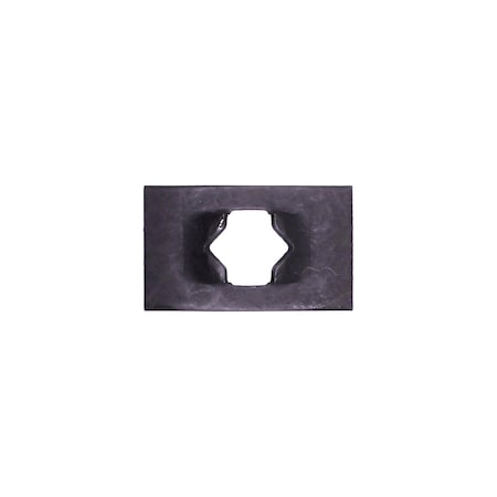 Auveco Flat Nut 3/16in Stud Size 3/8in x 5/8, 100PK 2103