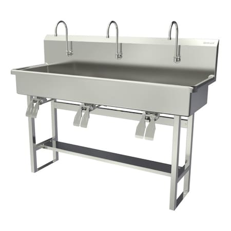 Sani-Lav Wash Station, 60"x20"x45", SS 56FK2.5