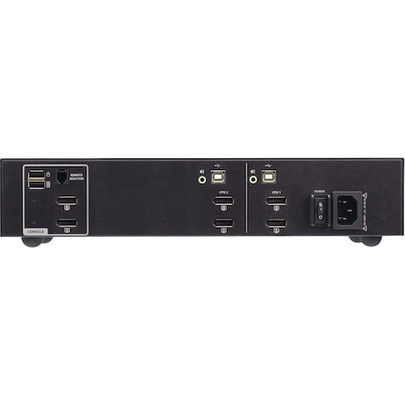 Aten 2-Port USB DVI Dual Display PP4.0 Secure KVM CS1142DP4