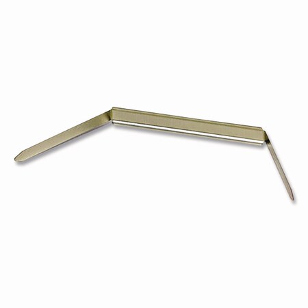 Officemate Prong Fastener Base, 2in Capacity, 2.75in Center to Center, Silver, 100PK OIC99714