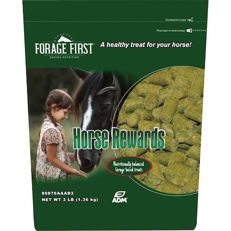 Adm Forage First Horse Rewards 3 Lb. Apple Horse Treat 80876AAAB2
