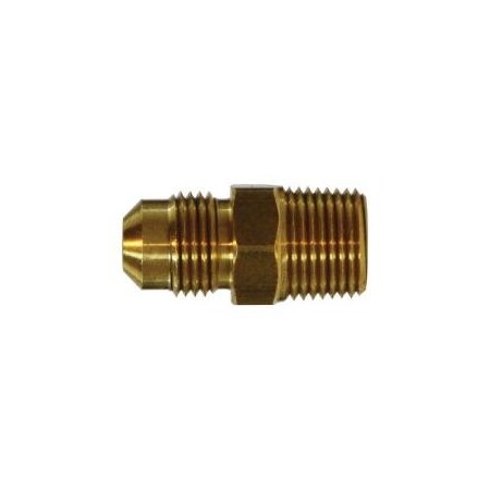 Midland Industries ADAPTER 3/16IN MALE FLARE 1/8IN BRS 10254