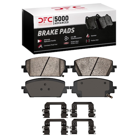 Dfc 5000 Advanced Disc Brake Pad Set,  1551-2380-01