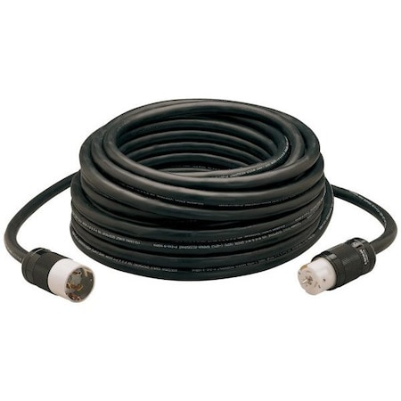 Southwire 100FT 6/3 - 8/1 Culus Seoow Cord W/50A 125/250V Contractor Grade Ends - Black 19390008